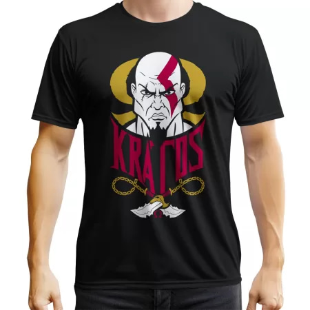 Camiseta God Of War Kratos Face