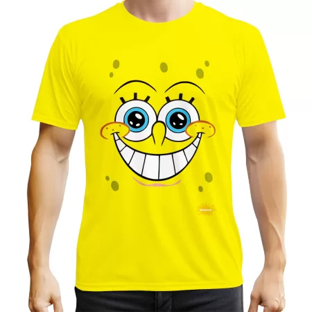 Camiseta Bob Esponja Sorriso