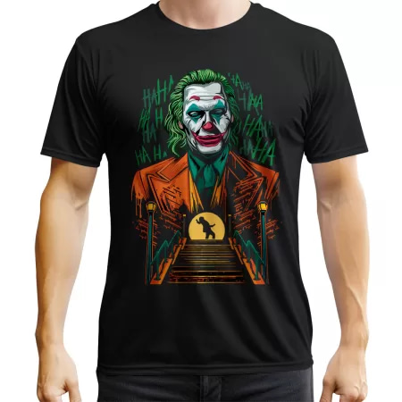 Camiseta Coringa Joker Escadaria